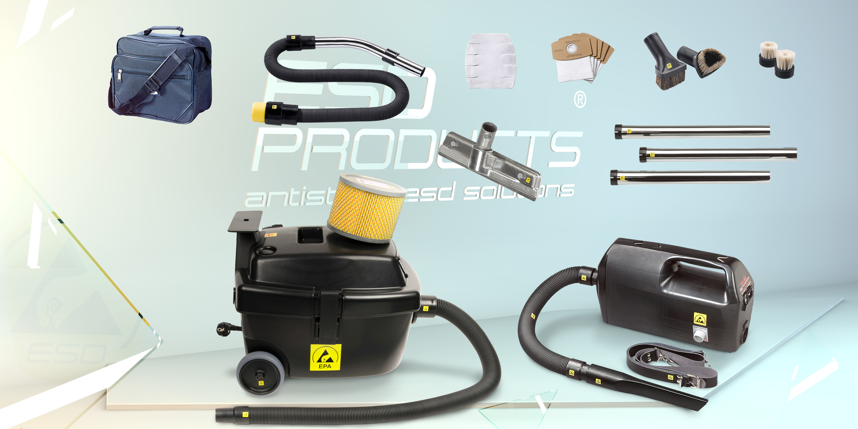ESD Vacuum Cleaners ESD cleaning products ESD vacuum BlowVac